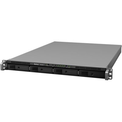   Synology RackStation RS814, 4    ( HDD), 1U, rackmount 19", 2*GLAM, USB3.0