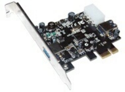   ST-Lab U-550   PCI-E x1, 1 ext (USB3.0) + 1 int (USB3.0), Ret