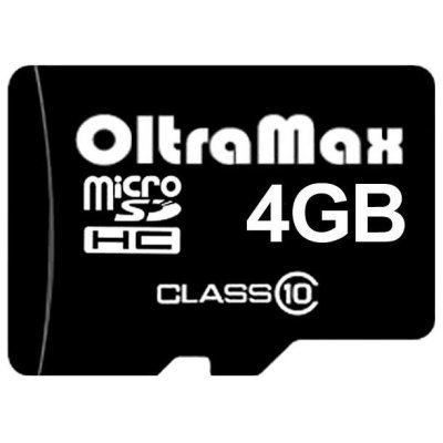     OltraMax microSDHC Class 10 4GB