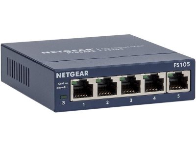   NETGEAR FS105-300PES  5  10/100Mbps
