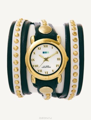      La Mer Collections "Bali Navy/White/Gold". LMSW3013