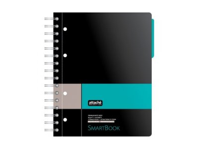   - Attache Selection Smartbook A5 120  Grey-Turquoise 272649
