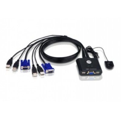    ATEN (CS22U-A) 2-port USB Cable KVM Switch