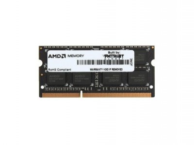     SO-DIMM DDR-III AMD 2Gb 1333Mhz PC-10600 (AE32G1339S1-UO) OEM