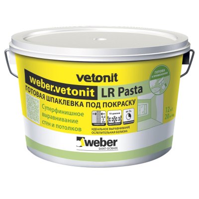     Weber - Wetonit LR Pasta 20 