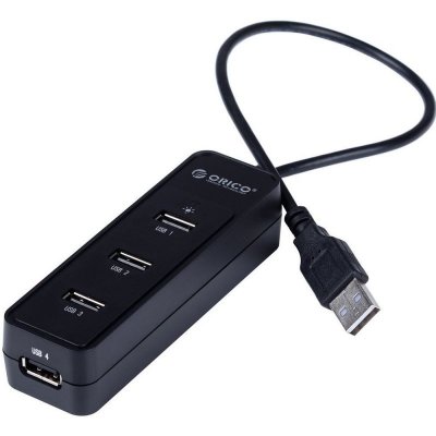    USB Orico W5PH4-U2-BK 4-Ports Black