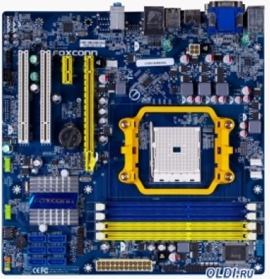   .  FOXCONN A55M (SAM FM1, AMD A55 (Hudson D2), 4*DDR3, PCI-E16x, SVGA, HDMI, SATA II, SATA R