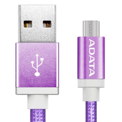       ADATA microUSB-USB 1m Purple (AMUCAL-100CMK-CPU)