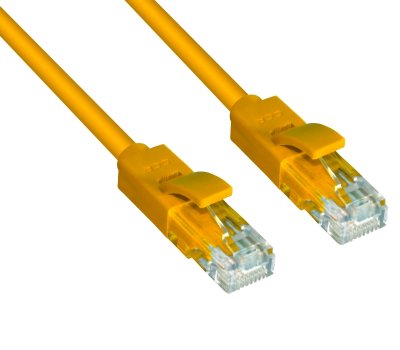      Greenconnect UTP 24AWG cat.6 RJ45 T568B 2m Yellow GCR-LNC602-2.0m