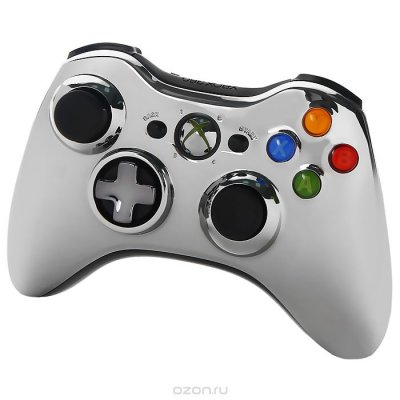     Microsoft Xbox 360 (Chrome Silver)