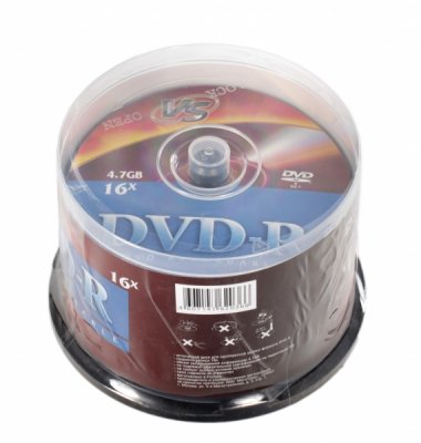    VS DVD-R 4.7Gb 16x Bulk (50 ) (VSDVDRB5001)