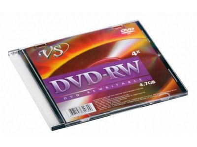    DVD-RW VS 4x 4.7Gb SlimCase 1 