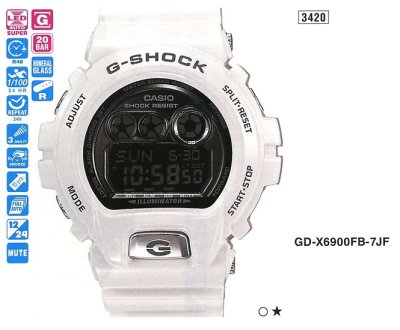     CASIO GD-X6900FB-7E G-SHOCK, 