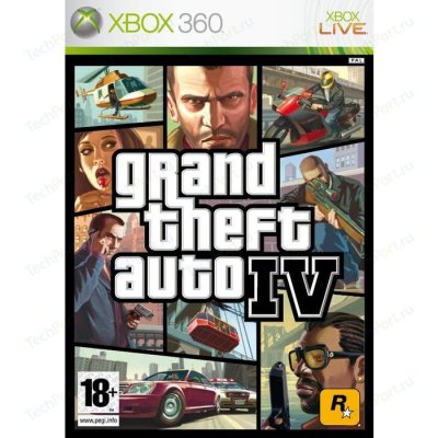     Microsoft XBox 360 Grand Theft Auto IV , 18+,  