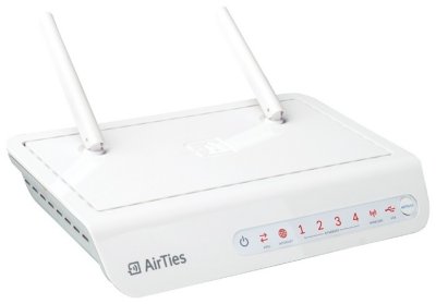   adsl  AirTies Air 5452, , ADSL, wifi 802.11n 300Mbps, 4xLAN, 1xUSB 2.0, Retail