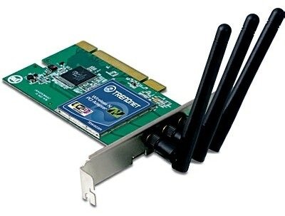    TRENDnet TEW-623PI WiFi 300Mbps 802.11g/n, PCI, 3- 