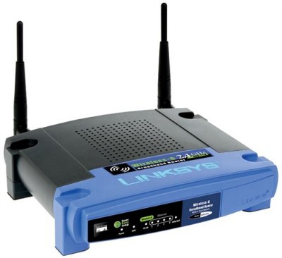     Linksys WRT54GL-EU   Wireless Router w/ 4-Port Swit