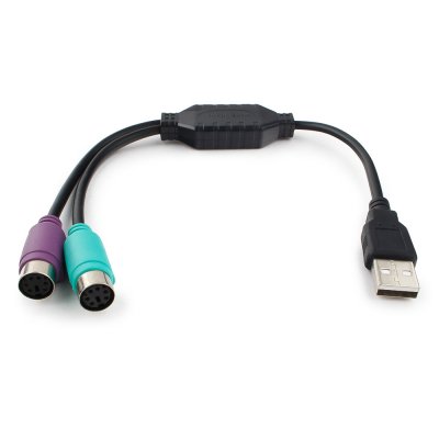    Gembird Cablexpert 2xPS/2 - USB AM Black UAPS12-BK