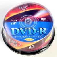    DVD-R 4.7Gb VS 16  10  Cake Box Printable