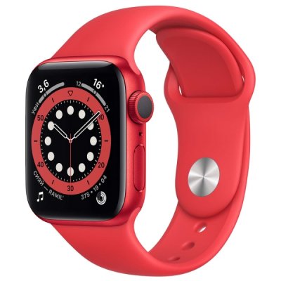   - Apple Watch S6 44mm PRODUCT(RED) Aluminum Case with PRODUCT(RED) Sport Band (M00M3RU/A)