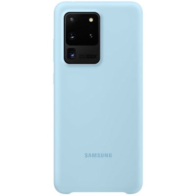    Samsung Silicone Cover  Galaxy S20 Ultra, Sky Blue