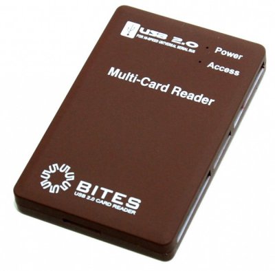    All-in-One External 5bites RE2-101BR, USB2.0, K 