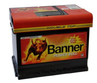    Banner Power Bull (P55 19) 12V 55Ah 480A  