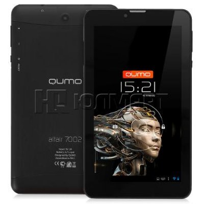      QUMO Altair 7002 4Gb 7" 3G Black 7" 1024  600, 1.3GHz Dual, 512Mb/4Gb, WiFi,