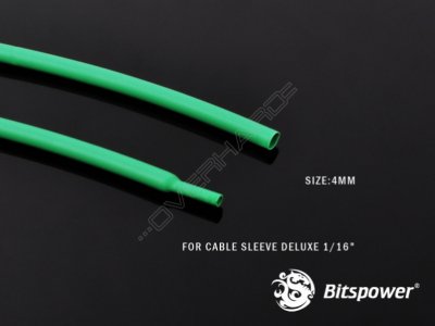   Bitspower Heat-Shrinkable Tube-4MM, Green