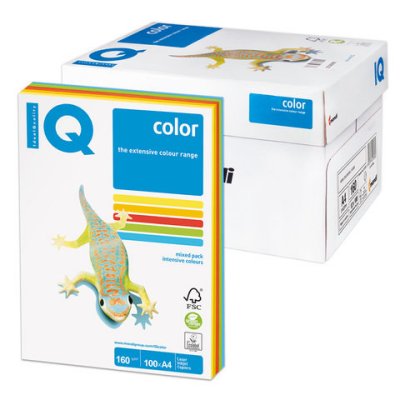     IQ color A4 160g/m2 100  Colors RB02 110852