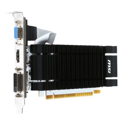    2Gb (PCI-E) MSI N730K-2GD3H/LP (GFN730, GDDR3, 64 bit, HDCP, VGA, DVI, HDMI, Retail)