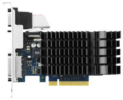    GIGABYTE GeForce GT 730 902Mhz PCI-E 2.0 2048Mb 1800Mhz 64 bit DVI HDMI HDCP ver 2 (GV-N7