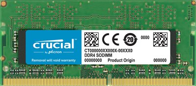     Crucial DDR4 SO-DIMM 2400MHz PC4-19200 CL17 - 4Gb CT4G4SFS624A