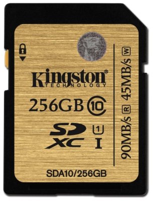     SD 256Gb Kingston (SDA10/256GB) SDXC Class 10