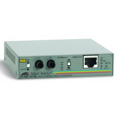    Allied Telesis (AT-MC101XL) 100TX (RJ-45) to 100FX (ST) Fast Ethernet
