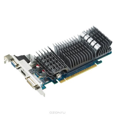    ASUS PCI-E EN210 SILENT/DI/1GD3/V2(LP) GeForce210 with CUDA 1GB DDR3 (64bit) VGA DVI HDM