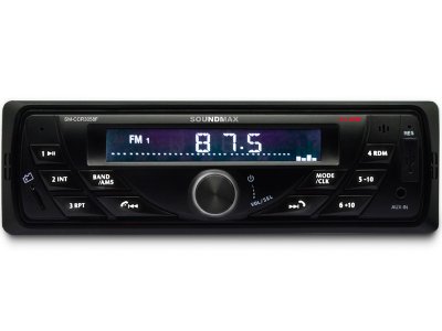   Soundmax SM-CCR3058F USB MP3 FM SD MMC 1DIN 4x40  