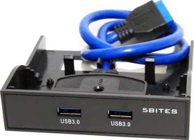    2 Port USB 3.0 5bites FP183P