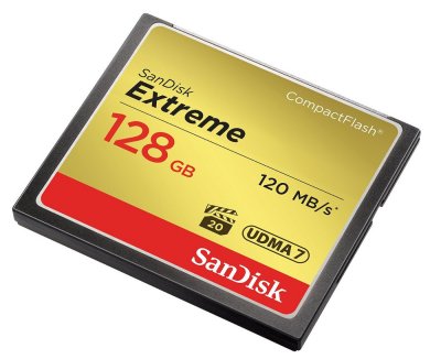     128Gb - SanDisk Extreme CF 120MB/s - Compact Flash SDCFXSB-128G-G46 (!)