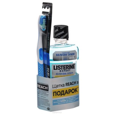   LISTERINE EXPERT       250  +REACH Floss Clean Medium 