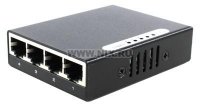    MultiCo (EW-1004) Gigabit Ethernet Switch 4port (4UTP10/100/1000Mbps)