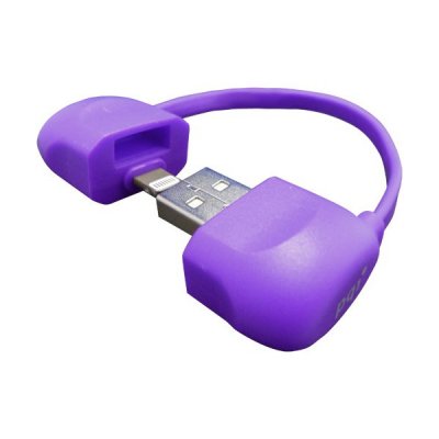     PQI BAG USB to Lightning 10cm  iPhone/iPad/iPod Purple PQI-iCABLE-BAG-PP