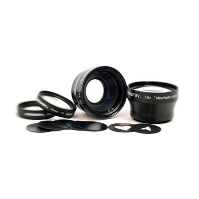    Lensbaby Accessory Kit - Wide Angle / Telephoto / Macro / Creative Aperture LBABUND