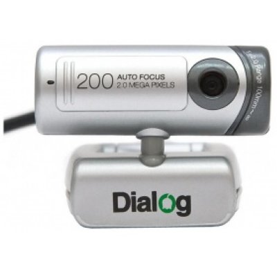   Webcamera Dialog WC25U Silver 1600*1200, , . , UVC, USB