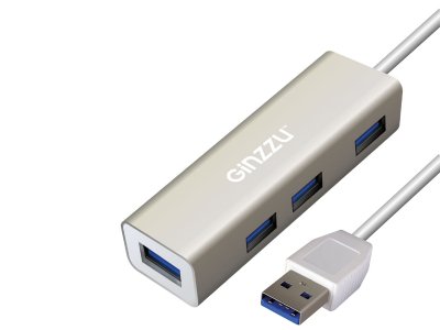    USB Ginzzu GR-517UB USB - USB 4 ports