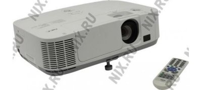   NEC Projector P401WG (3xLCD, 4000 , 4000:1, 1280x800, D-Sub, HDMI, RCA, S-Video, USB, LAN, )