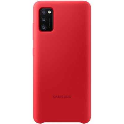    Samsung Silicone Cover  Galaxy A41, Red