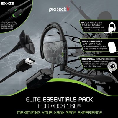     Microsoft XBOX 360 Gioteck Elite Essentials Pack (ELPXB3-11-M0)