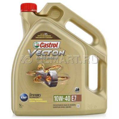      Castrol Vecton Long Drain 10W-40 E7, 5 