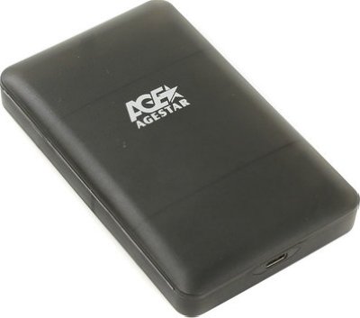     HDD 2.5" SATA-USB3.1 Type C AgeStar 31UBCP3C Black